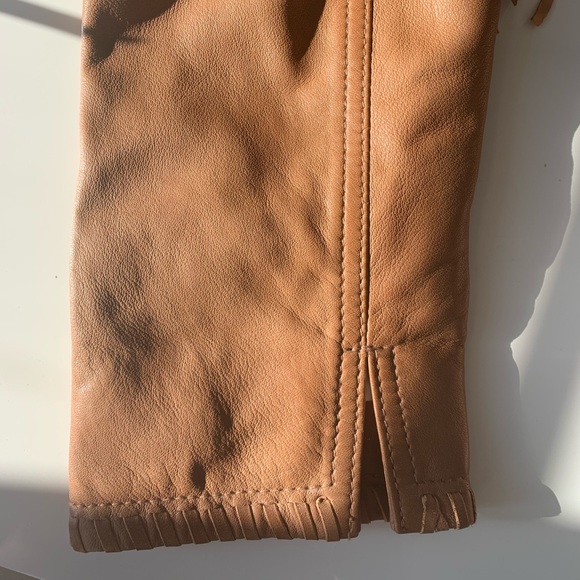 fringe leather jacket - Picture 6 of 7